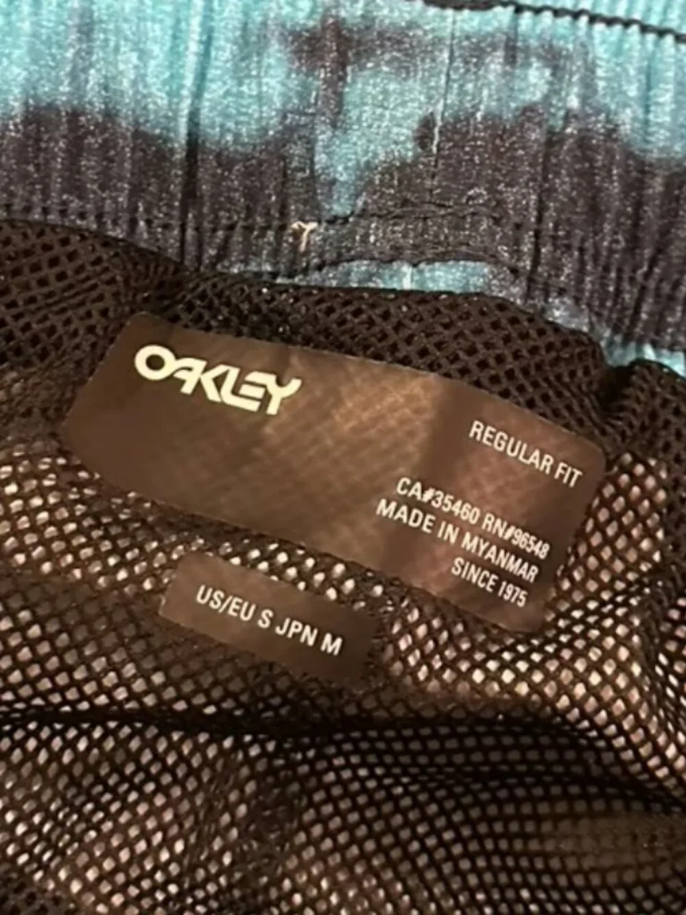 Oakley Men's Striped Swim Trunks Shorts Size Small